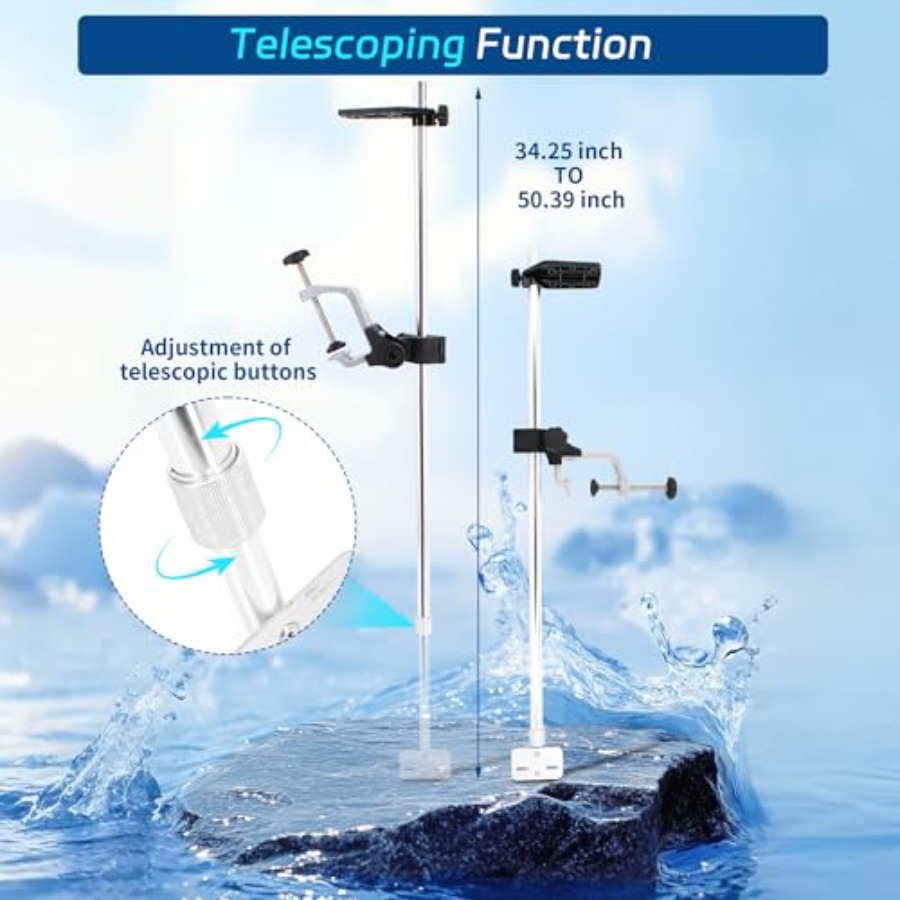 Telescopic Portable Fish Finde - Fish Finder Mount recensione e prezzo