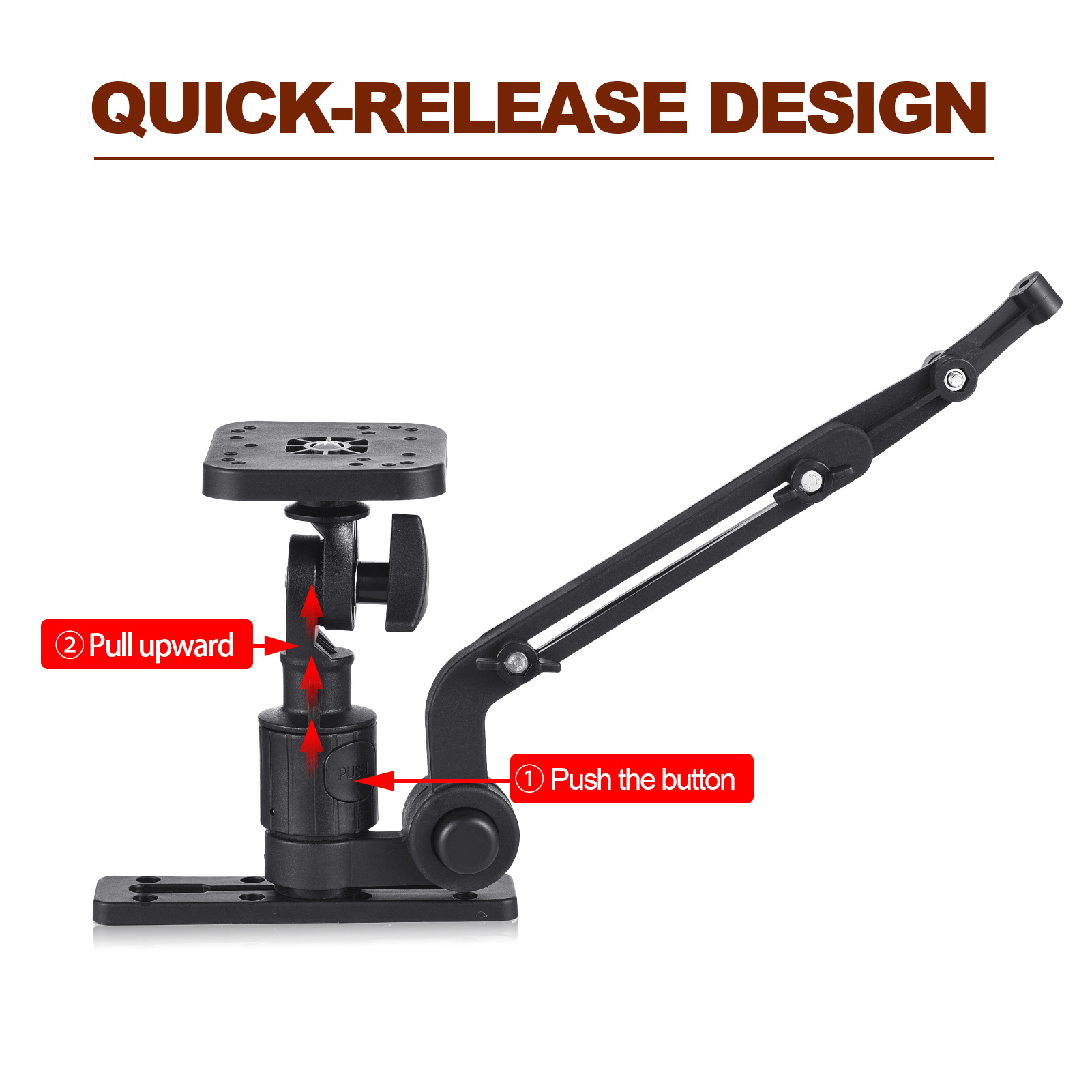 Kayak Fish Finder Mounting Pla - Fish Finder Mount recensione e prezzo