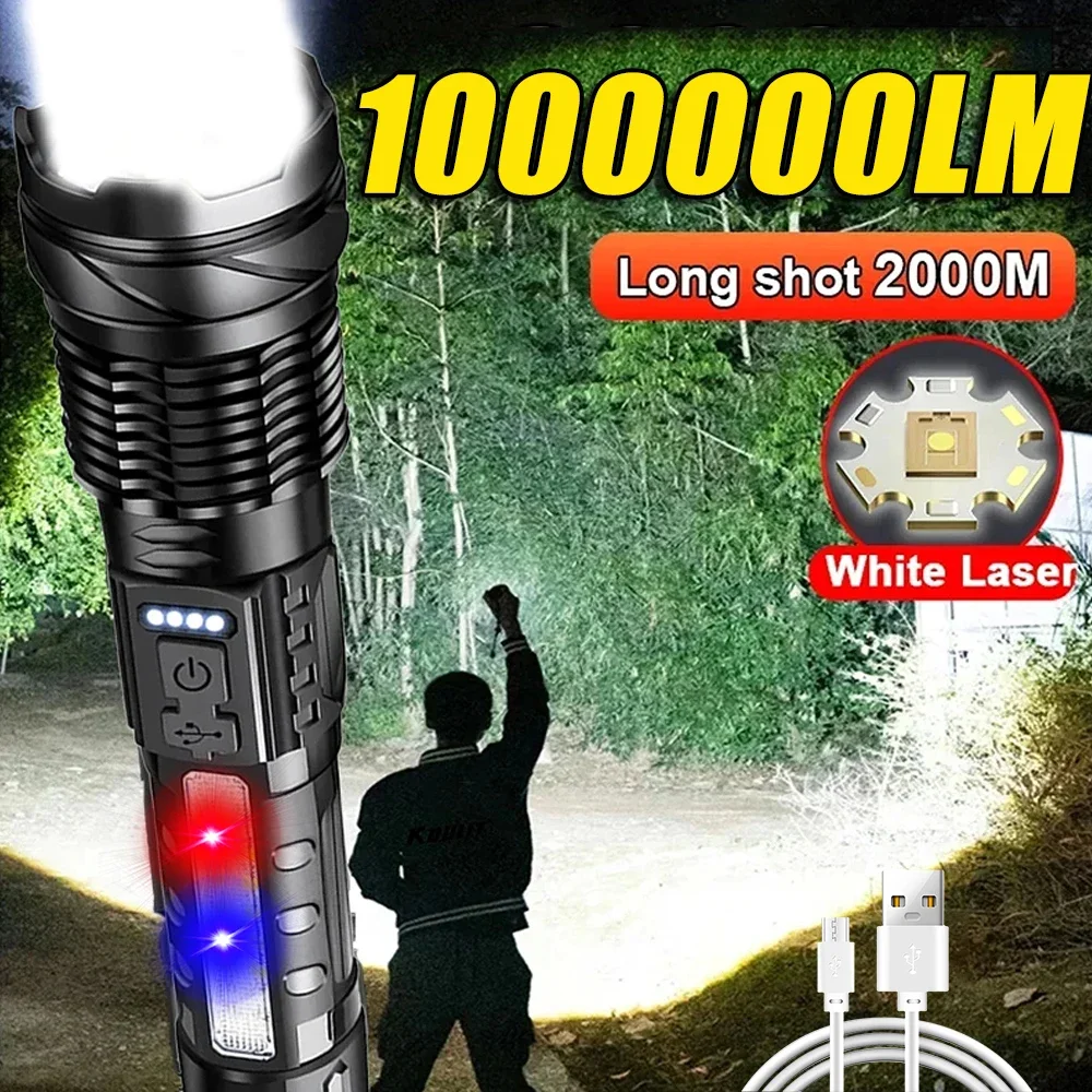 Powerful LED Flashlight Rechar - Fishing Light recensione e prezzo