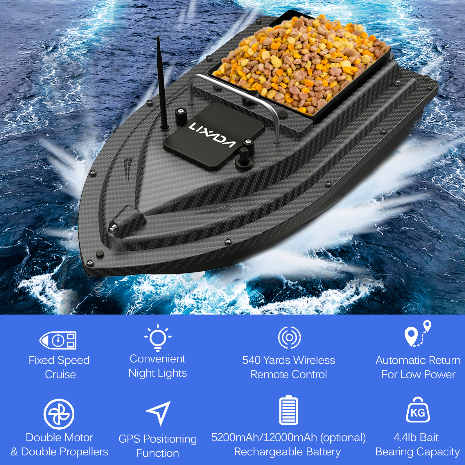 Fishing Bait Boat GPS Fishing  - Fishing Gps recensione e prezzo