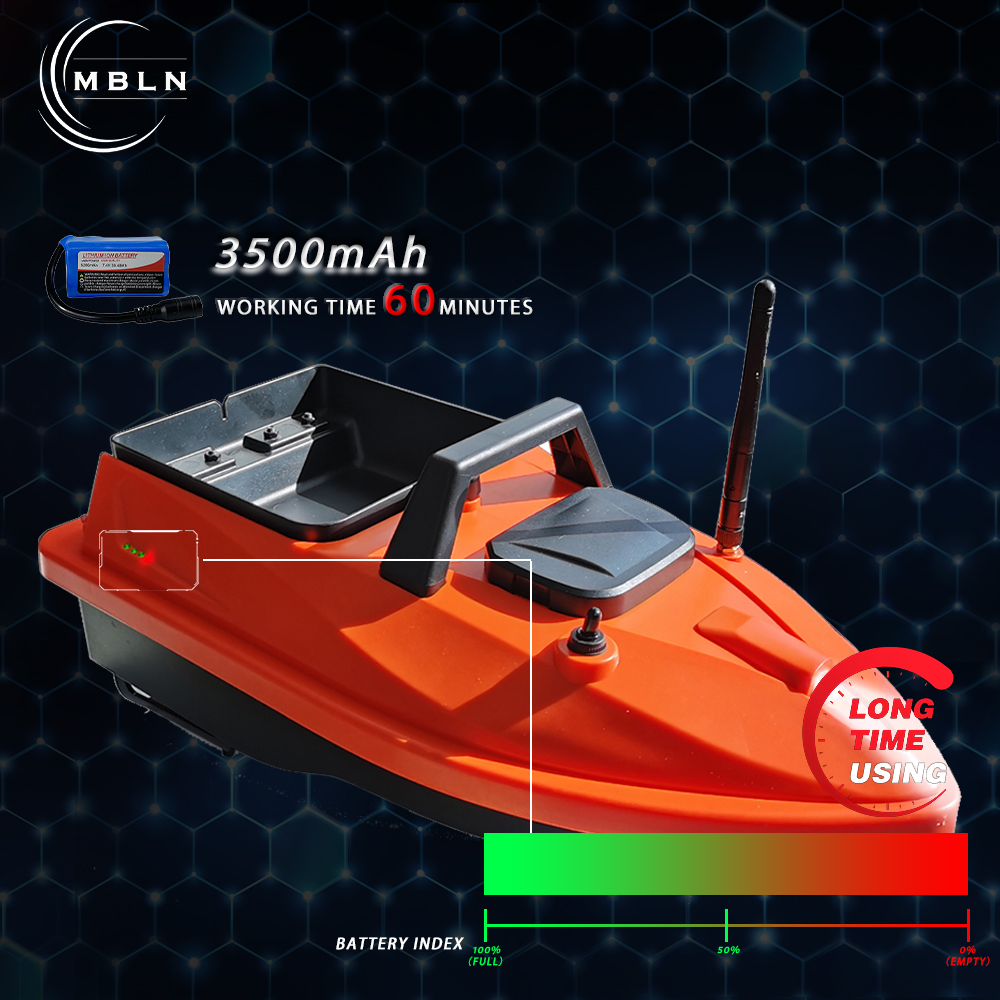 MBLN Mini GPS Bait Boat – 24 W - Fishing Gps recensione e prezzo