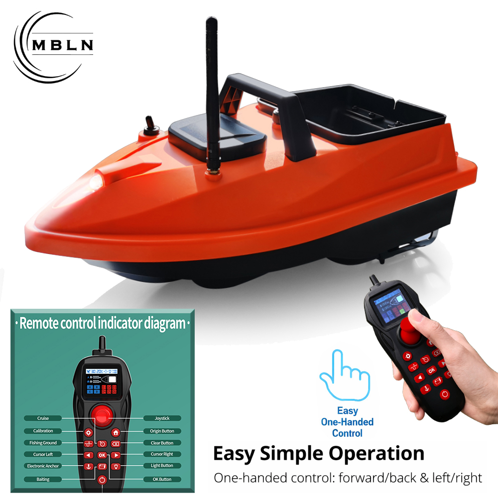 MBLN Mini GPS Bait Boat – 24 W - Fishing Gps recensione e prezzo