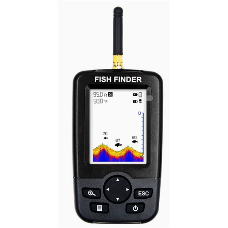 Wireless Sonar Fish Finder, Po - Fishing Depth Finder recensione e prezzo