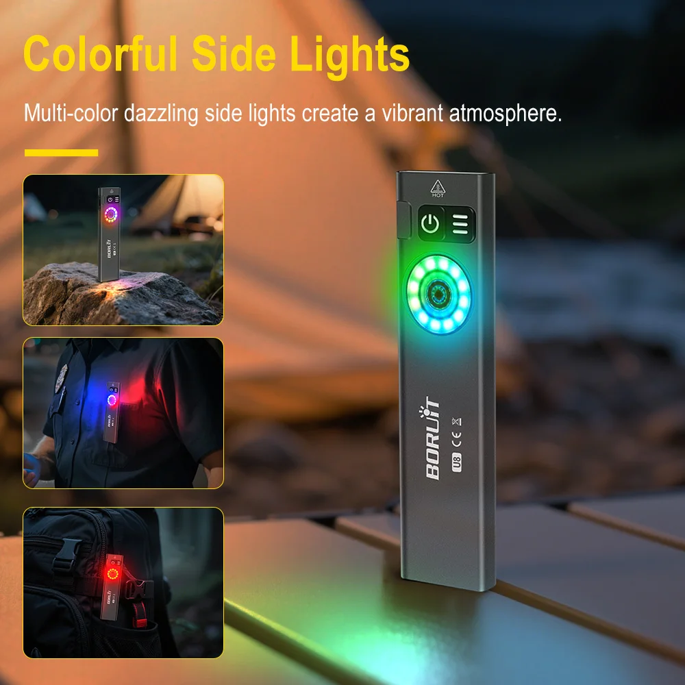 BORUiT U8 650LM EDC LED Flashl - Fishing Light recensione e prezzo