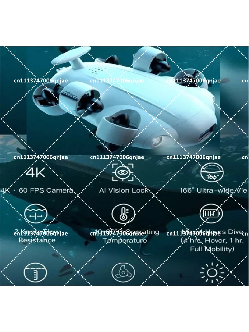 Underwater ROV Robot Diving 4K - Underwater Camera recensione e prezzo