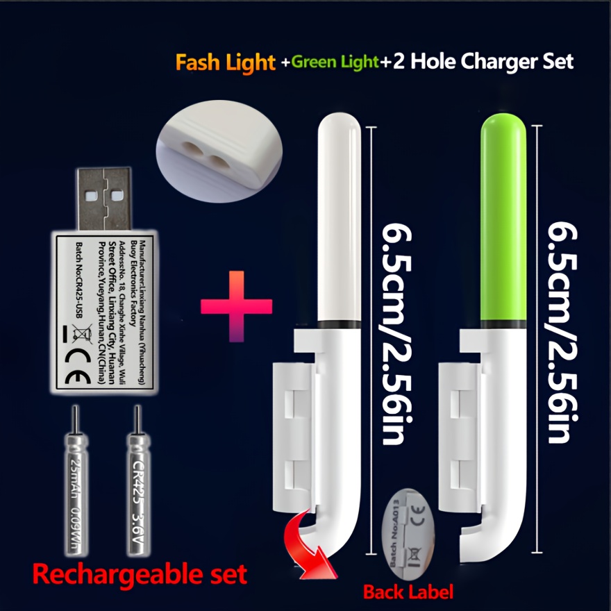 Fishing 5-Piece Set (2 Rod Tip - Fish Finder Charger recensione e prezzo