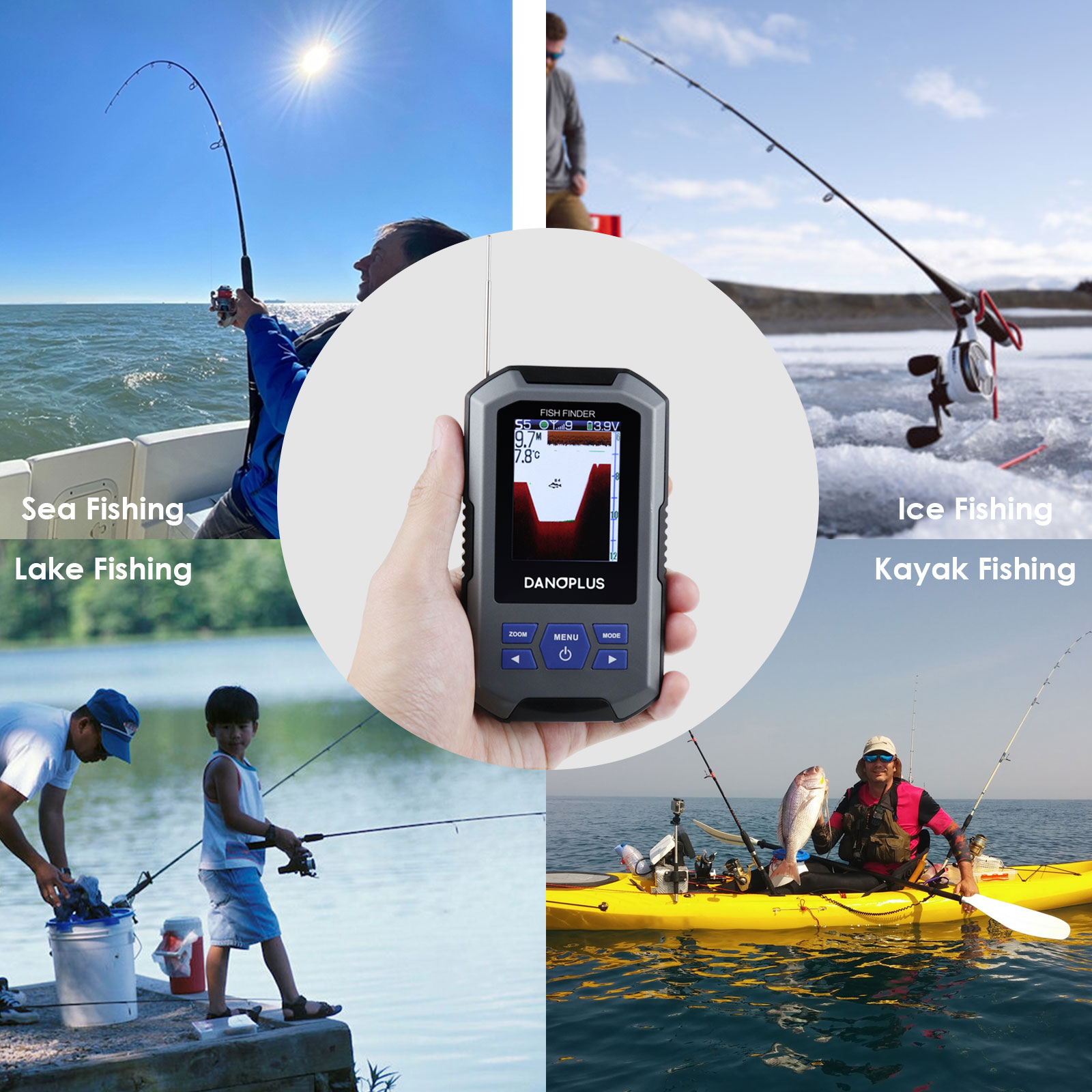 Fish Finder Wireless Sonar Sen - Fish Finder recensione e prezzo