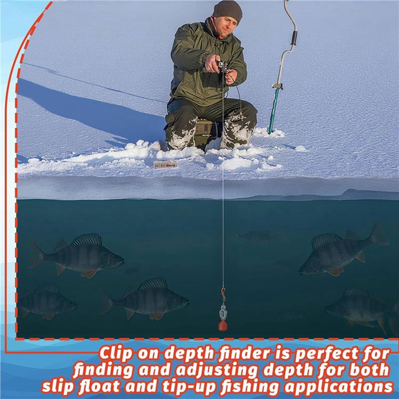 Clip-On Water Deep Gauge Instr - Fishing Depth Finder recensione e prezzo