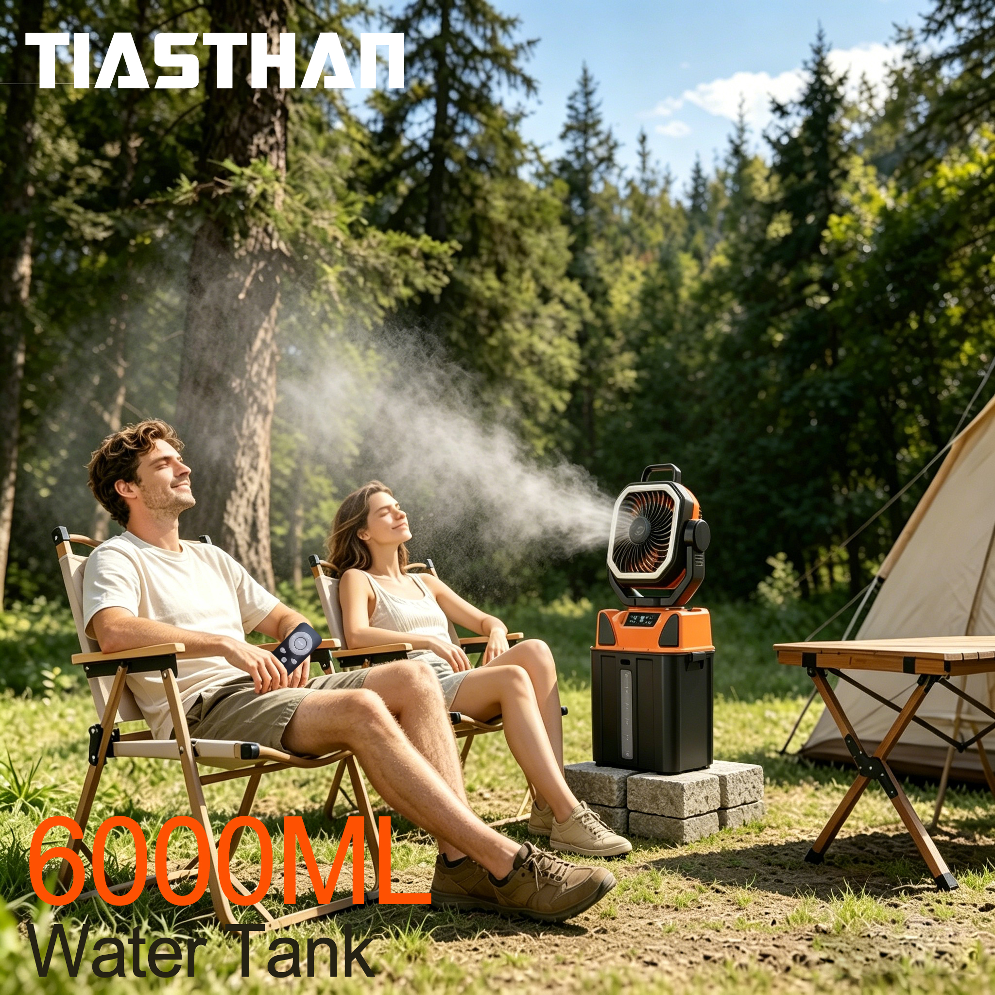 30000mAh Spray Camping Fan wit - Fish Finder Battery recensione e prezzo