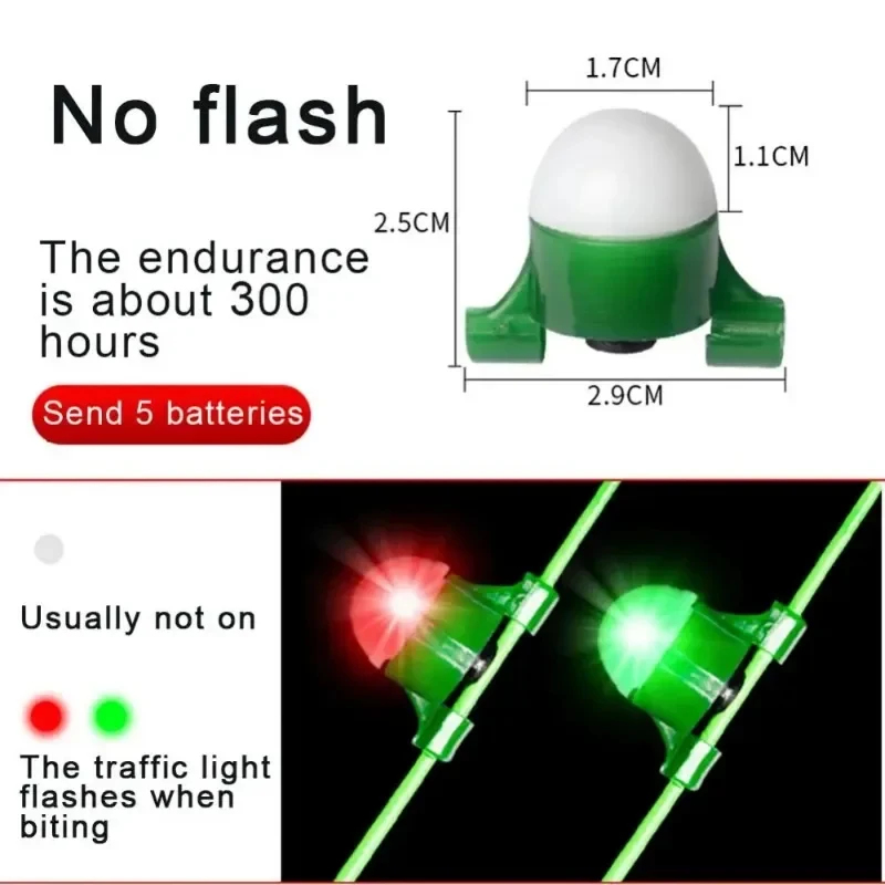 1-4pc LED Fishing Alarm Compre - Bite Indicator recensione e prezzo