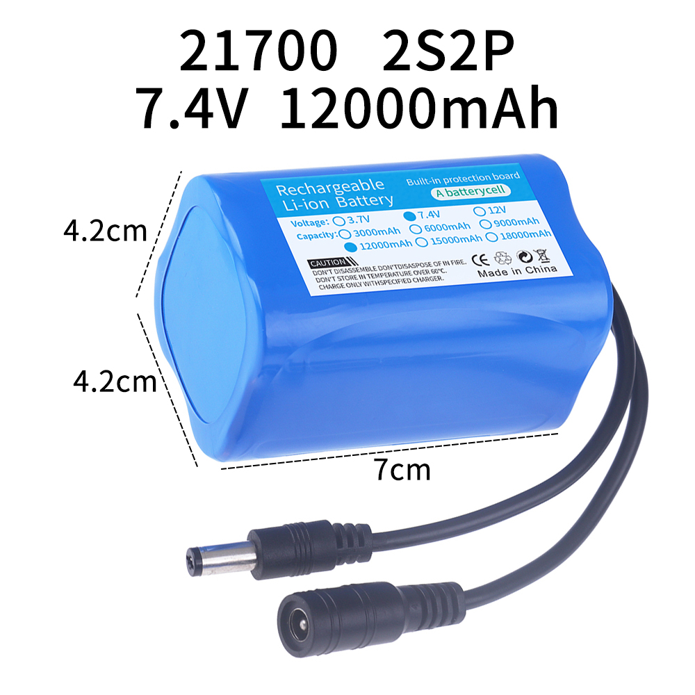 7.4V battery 3000mah/6000mah/9 - Fish Finder Charger recensione e prezzo
