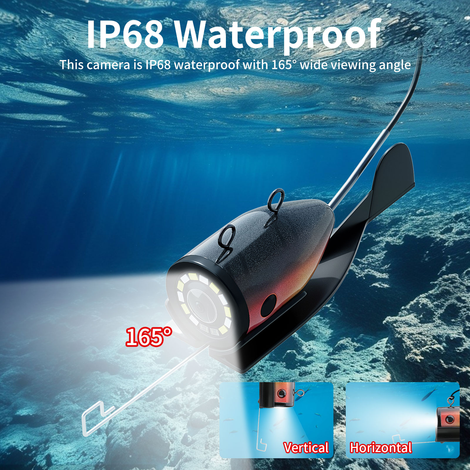 Underwater Fishing Camera - 15 - Fish Finder Battery recensione e prezzo