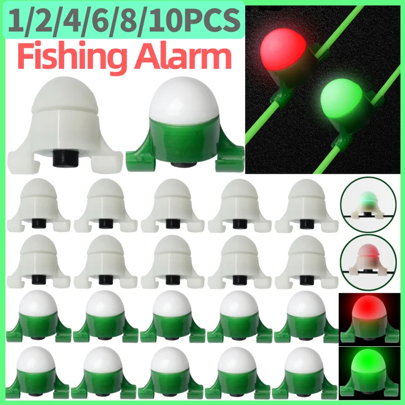 2-8pcs LED Night Fishing Alarm - Bite Indicator recensione e prezzo