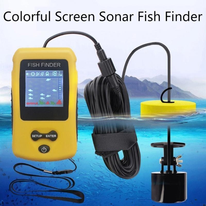 77HC Portable Fish Finders wit - Fishing Depth Finder recensione e prezzo