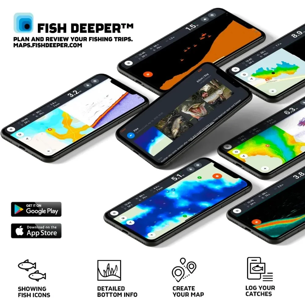 A  Chirp 2 Sonar Fish Finder - - Fishing Depth Finder recensione e prezzo