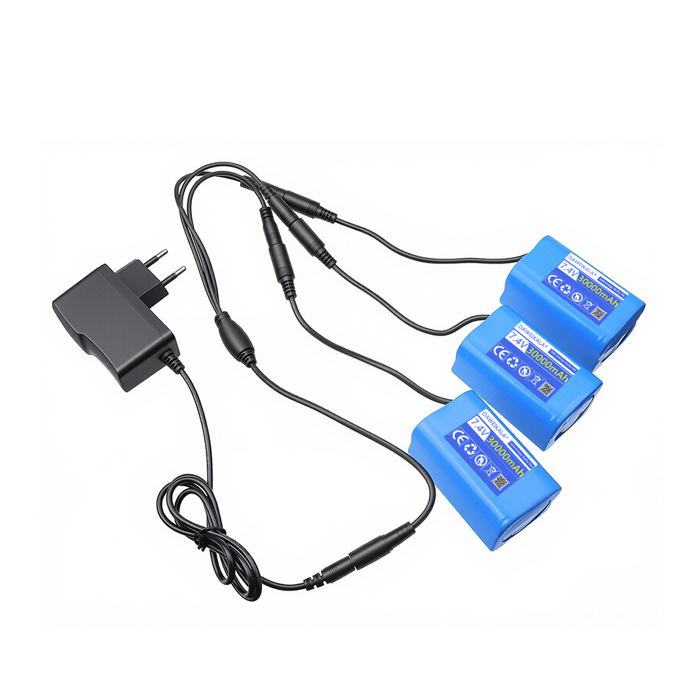 7.4V 30000mAh Battery with USB - Fish Finder Charger recensione e prezzo
