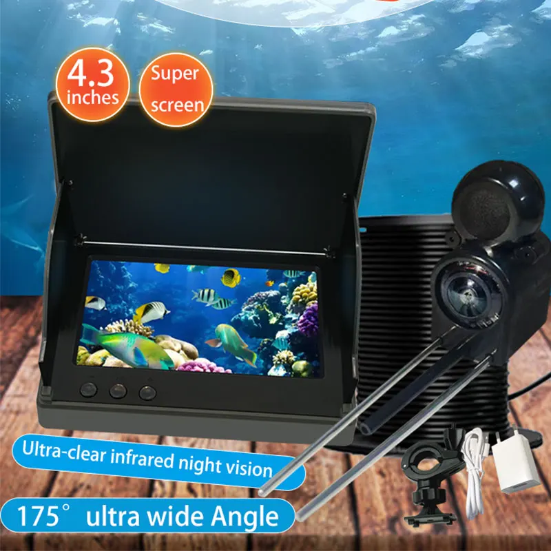 YS43A 4.3-inch Fish Detector U - Fish Finder Battery recensione e prezzo