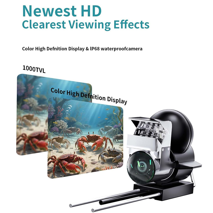 FOURQ Handheld 1080P 4.3'' LCD - Fishing Depth Finder recensione e prezzo