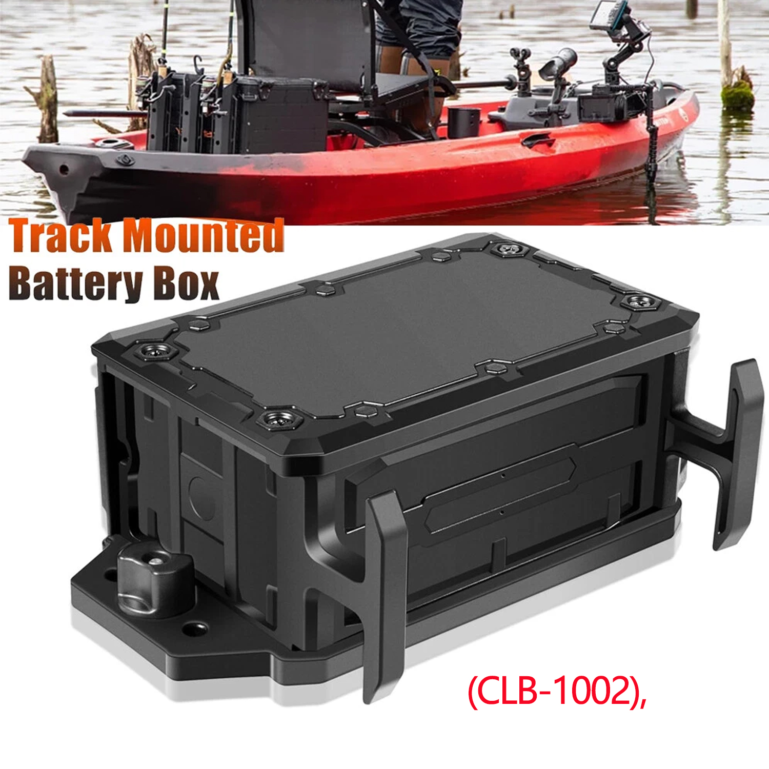 Track Mounted Battery Box for  - Fish Finder Battery recensione e prezzo