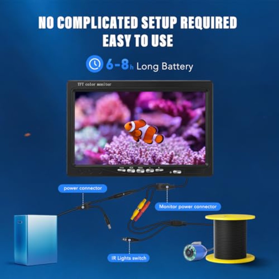 Portable fish finder for lake, - Fishing Camera recensione e prezzo