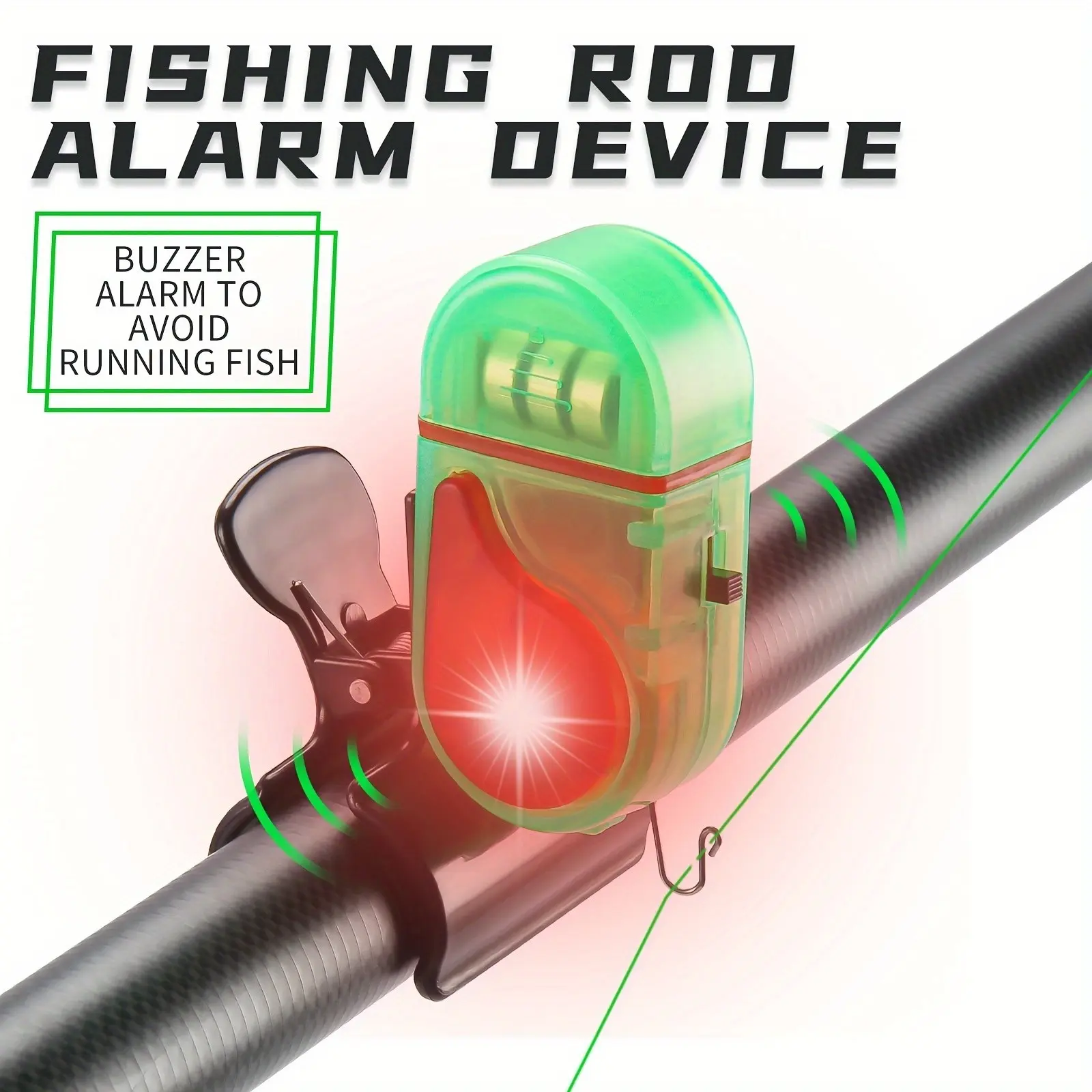 2PCS LED Fishing Bite Alarm, 2 - Bite Indicator recensione e prezzo