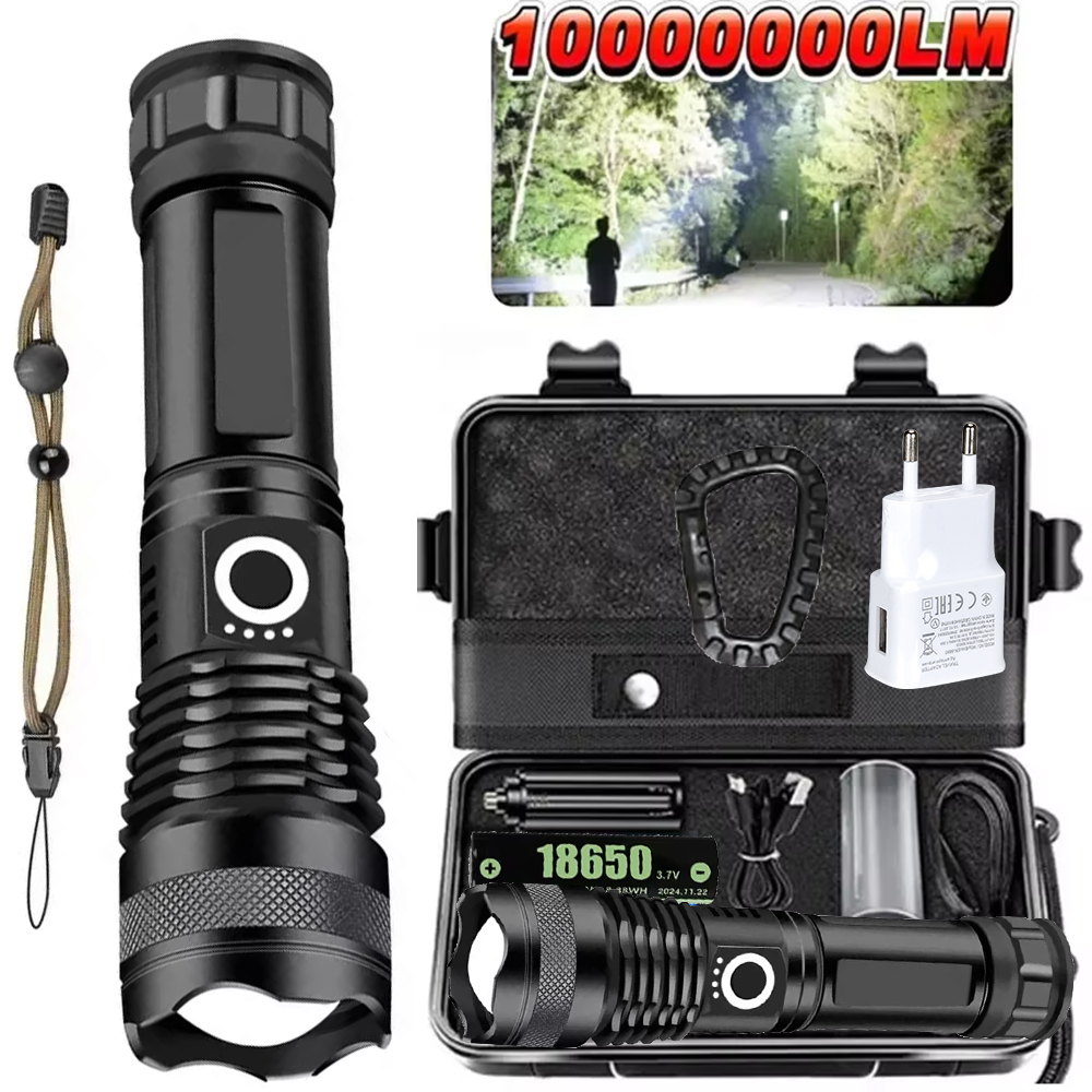 High Power LED Flashlight Rech - Fishing Light recensione e prezzo