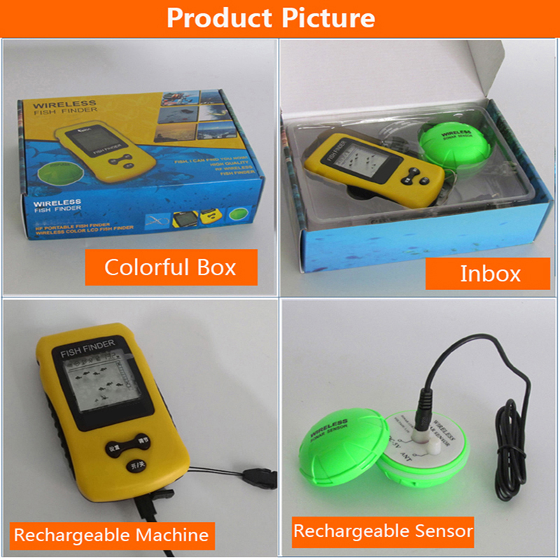 Brand New Colorful Wireless Fi - Fishing Depth Finder recensione e prezzo