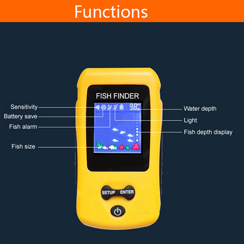 Brand New Colorful Wireless Fi - Fishing Depth Finder recensione e prezzo